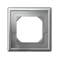 ARTGALLERY 1-постовая РАМКА IP44, АЛЮМИНИЙ Systeme Electric GAL440301