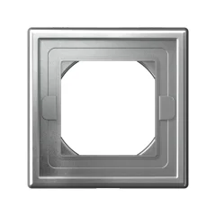 ARTGALLERY 1-постовая РАМКА IP44, АЛЮМИНИЙ Systeme Electric GAL440301