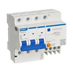 Диф. автомат NXBLE-32 3P+N C25 30мА тип AC 6кА (R) CHINT 819514