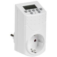 РТЭ-1 Розетка-таймер электр. 1мин 7дн 140on/off 16А IP20 IEK ERT-10-1-16-N-01-5-20-K01