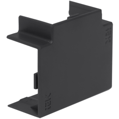 ELECOR Угол Т-образный КМТ 25х16 черный (4шт/компл) IEK EL-KK10D-T-025-016-K02