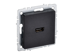 BRITE Роз. HDMI РHDMI-0-БрЧ черн. IEK BR-H10-K02