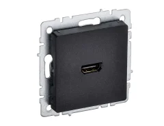 BRITE Роз. HDMI РHDMI-0-БрЧ черн. IEK BR-H10-K02