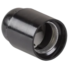 Пкб27-04-К01 Патрон подвесной карболитовый, Е27, черный (50 шт), стикер на изделии, EPK10-04-01- IEK