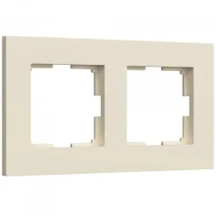 Рамка на 2 поста Slab (айвори матовый) W0022962 Werkel a062806