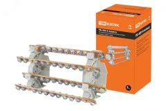 Распределительный блок РБ-400 4П 400А (4 шины11xM6+1хM8) TDM Electric SQ0823-0010