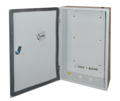 Щит ЩПУ-3 IP54 (570х370х180 мм.) с глухой дверцей IP54 Scan Lights sc-li/3-560x370x180