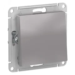 ATLASDESIGN AQUA переключатель одноклавишный IP44, сх.6, 10АХ, механизм, АЛЮМИНИЙ A Systeme Electric