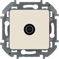 Розетка TV - проходная - 14 дБ - 5-862 мГц - INSPIRIA - слоновая кость Legrand 673861