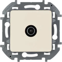 Розетка TV - проходная - 14 дБ - 5-862 мГц - INSPIRIA - слоновая кость Legrand 673861
