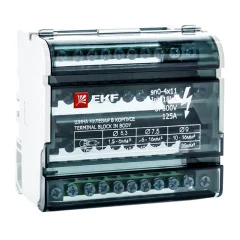 Шина нулевая в корпусе (4х11) PROxima EKF sn0-4x11