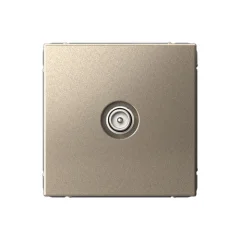 ARTGALLERY TV РОЗЕТКА проходная 4DB, механизм, ШАМПАНЬ Systeme Electric GAL000592