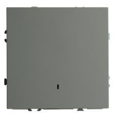 Выключатель СП 1-м с подсв. механизм (платиново-серый) soft touch Эмили RSW10-5101-10 STEKKER 49941