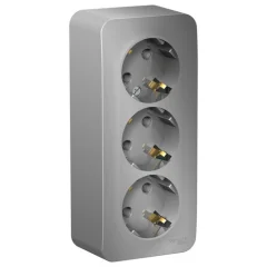 Розетка "Blanca" О/У с ЗК 3-я (250В, 16А) Systeme Electric BLNRA010313