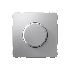 ARTGALLERY СВЕТОРЕГУЛЯТОР (диммер) повор-нажим, LED, RC, 400Вт, механизм, АЛЮМИНИЙ Systeme Electric 