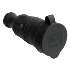 РБп13-1-0м Розетка с защ. кр. переносная ОМЕГА IP44 IEK PKR21-016-2-K02