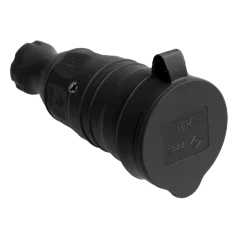 РБп13-1-0м Розетка с защ. кр. переносная ОМЕГА IP44 IEK PKR21-016-2-K02
