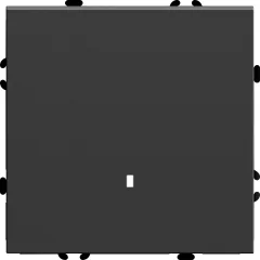 Выключатель СП 1-м с подсв. механизм (черный уголь) soft touch Эмили RSW10-5101-05 STEKKER 49837