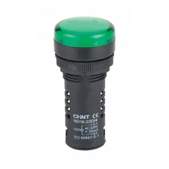 Индикатор ND16-22DS/4 зеленый АС230В (R) CHINT 593071