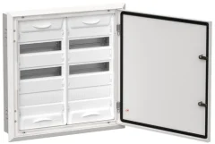 TITAN 5 Корпус металлический ЩРв-72 (2х36) 630х625х130мм IP31 белый (одна дверь) TI5-50-V-2X036- IEK