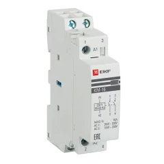 Контактор модульный КМ 16А 2NО (1 мод.) PROxima EKF km-1-16-20