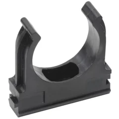 Держатель с защелкой, д.20мм, черный DKC 51020N