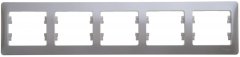 Glossa Перламутр Рамка 5-ая, горизонтальная, Systeme Electric GSL000605