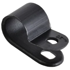 Скоба крепежная 9мм нейлоновая черная (50шт) IEK USK11-09-050-K02