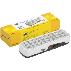 Светильник ДБА 3926 аккумулятор 3ч 3Вт IEK LDBA0-3926-30-K01