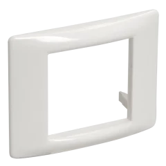 Рамка и суппорт универс. на 2 модуля белый IEK CKK-40D-RU2-K01