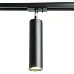 AL194 светильник трековый под лампу GU10, черный Feron 48541