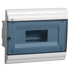 PRIME Корпус пластиковый ЩРВ-П-9 белый IP41 IEK MKP82-V-09-41-20