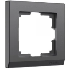 Рамка на 1 пост Stark (графит матовый) W0011864 Werkel a063115