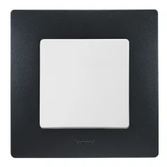 Рамка 1 пост - Etika - антрацит Legrand 672581