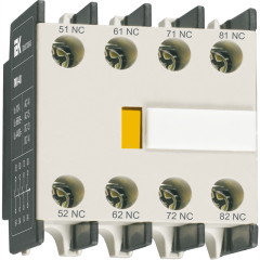Приставка ПКИ-11 дополнительные контакты 1NO+1NC IEK KPK10-11