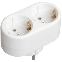 Тройник Т-01/02 2 круглых места IEK WTP10-16-02