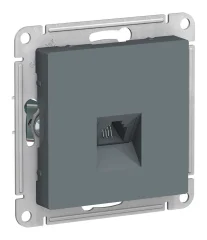 ATLASDESIGN РОЗЕТКА телефонная RJ11, механизм, ГРИФЕЛЬ Systeme Electric ATN000781