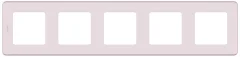 Рамка 5 постов - Inspiria - розовый Legrand 673974