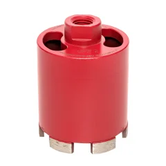 Коронка алмазная для дрелей с микроударом (верхнее пылеудаление) DCH-72MHS Micro Hit Laser M16 P EKF