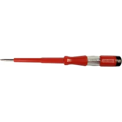 Тестер напряжения контактный 100-500V, 12*200 мм, красный, TST500-1 STEKKER 32861