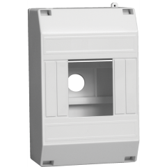 KREPTA 3 Корпус пластиковый КМПн 1/4 IP20 белый IEK MKP31-N-04-30-135