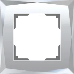 Рамка на 1 пост (зеркальный) Diamant W0011220 Werkel a051017