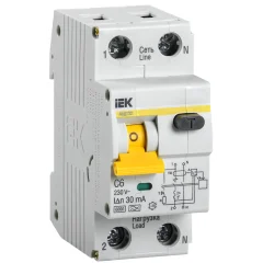 АВДТ 32 C6 - Автоматический Выключатель Дифф. тока IEK MAD22-5-006-C-30