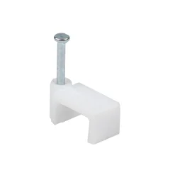 Скоба крепежная квадратная (плоская) (10мм.) (50шт.) PROxima EKF plcn-ss-10