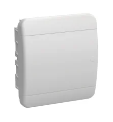 TEKFOR Корпус пластиковый ЩРВ-П-8 IP41 белая дверь IEK TF5-KP13-V-08-41-K01-K01