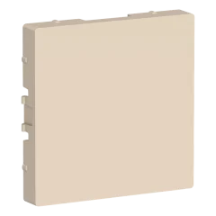 ATLASDESIGN ЗАГЛУШКА без суппорта для многопостовых рамок, БЕЖЕВЫЙ Systeme Electric ATN000209