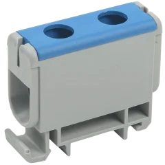 Клемма вводная силовая КВС 6-50 кв.мм. синяя IEK YZN12-050-K07