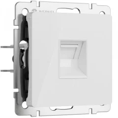 Розетка Ethernet RJ-45 (белый акрил) W1181041 Werkel a064017