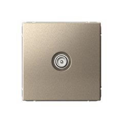 ARTGALLERY TV РОЗЕТКА оконечная 1DB, механизм, ШАМПАНЬ Systeme Electric GAL000591