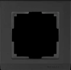 Рамка на 1 пост (черный) Stark W0011808 Werkel a050908